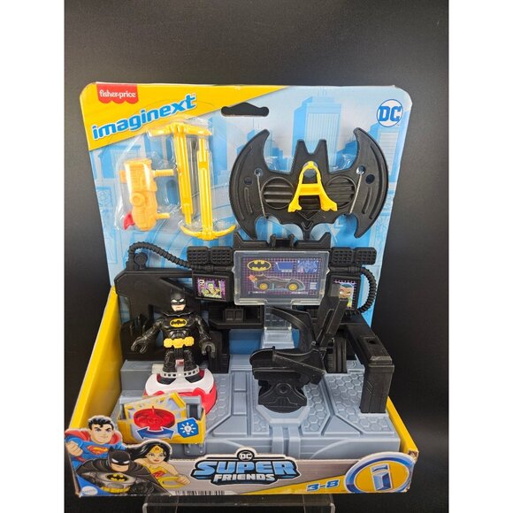 Fisher-Price Imaginext DC Super Friends Batman Command Center Playset Ages 3-8 - Picture 2 of 8